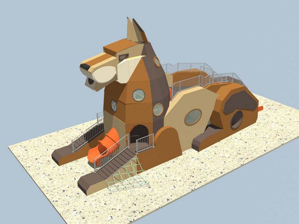 Детская игровая площадка «Мухтар»