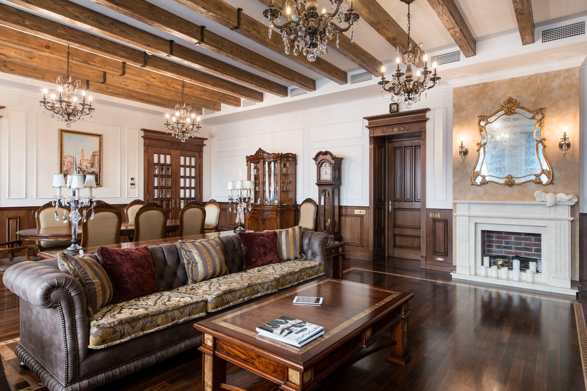 Classic style in history place