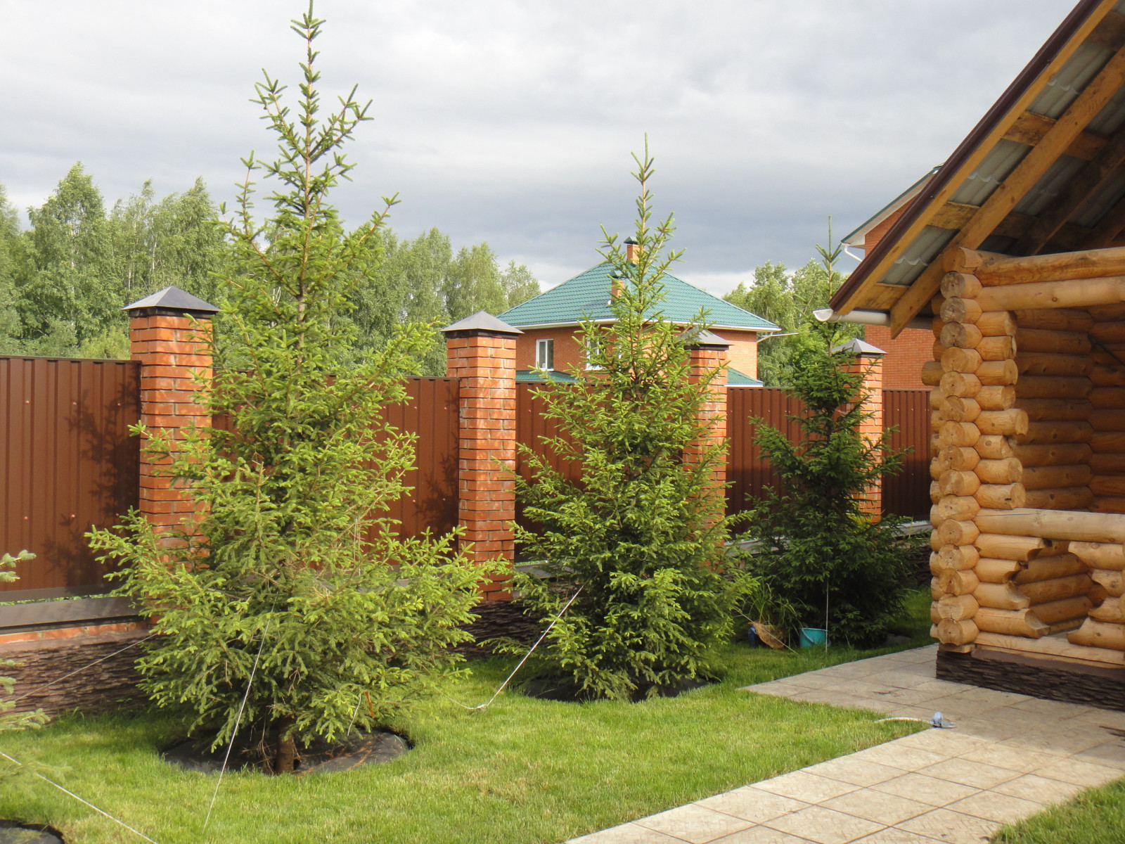 Ландшафтные работы и озеленение участка в Юрге