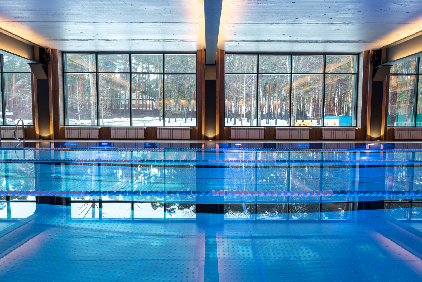 Бассейн в парк-отеле PLES, г. Тамбов