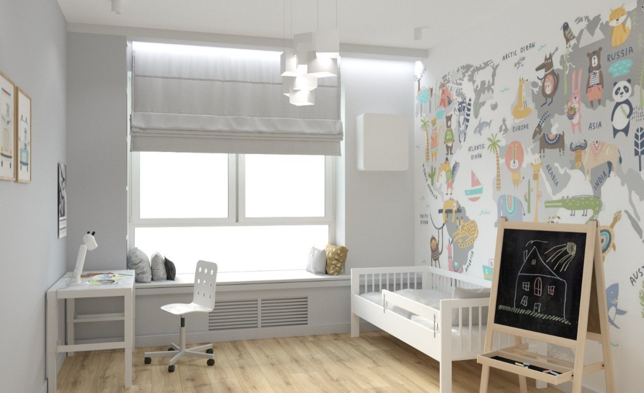 4-комнатная квартира 88 м.кв. для семьи из четырех человек