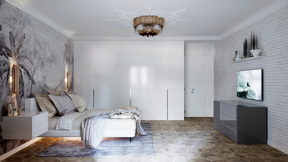 Романтическая спальня и маленькая детская