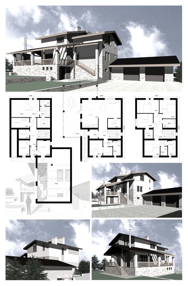 Обложка проекта: Коттедж 3