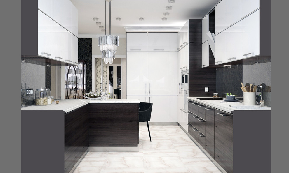 Квартира в Краснодаре - Изысканность стиля Гостиная-вариант 2