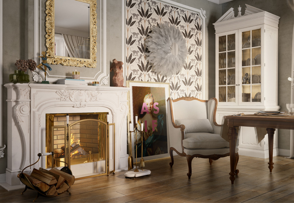 Обложка проекта: Гостиная неоклассика