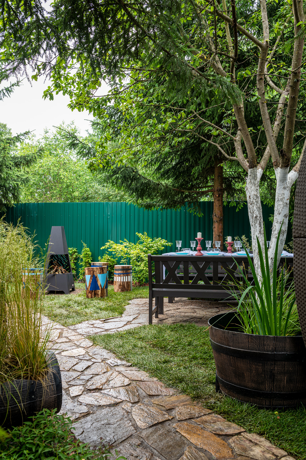 Современный хуторок у Наташи Королевой