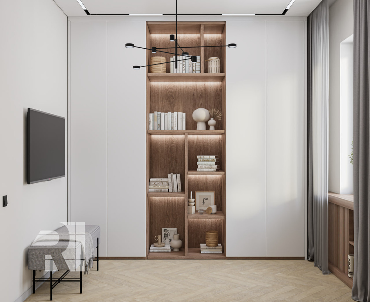 Двухкомнатная квартира в современном стиле