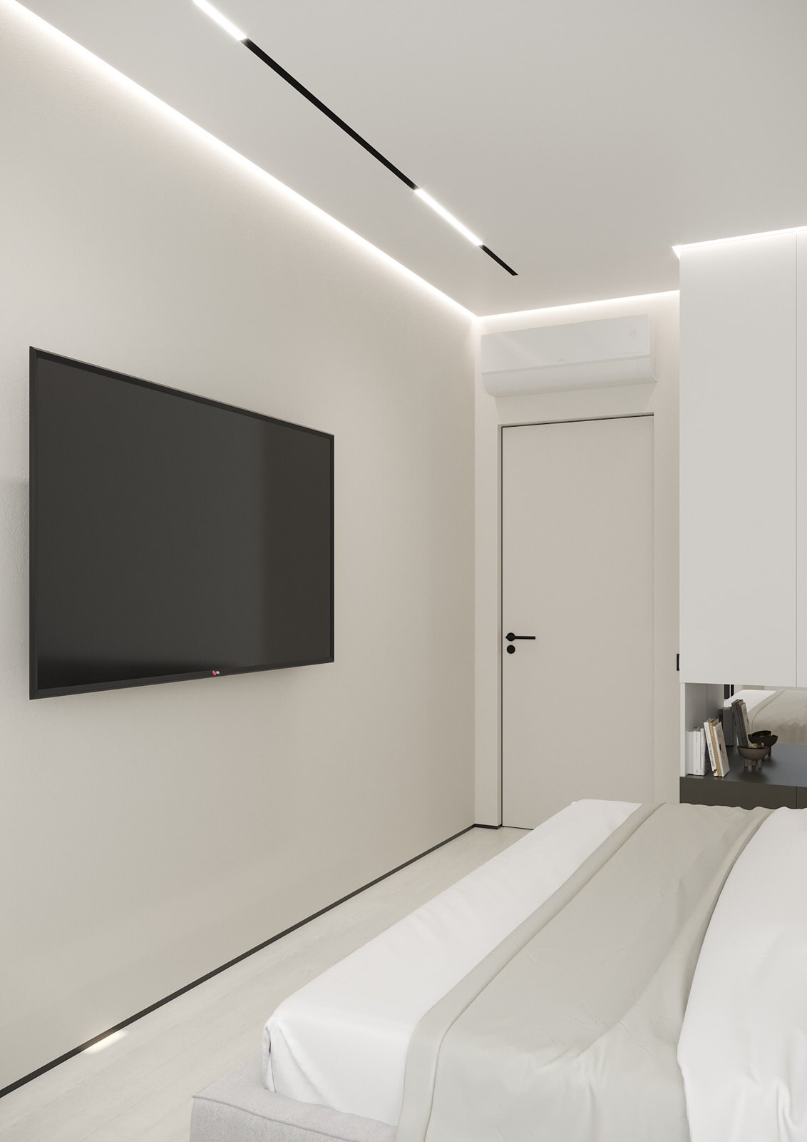 Interior design of an apartment with a children's room