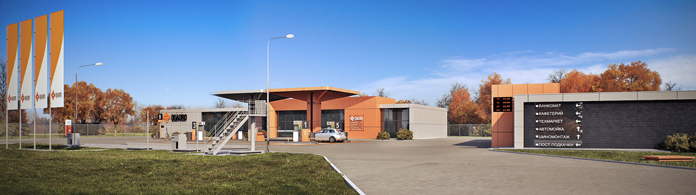 Проект АЗС QUADRO