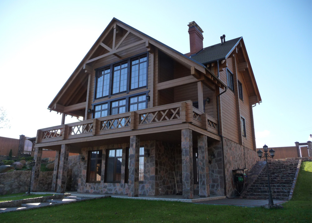 Коттедж в стиле Постмодерн