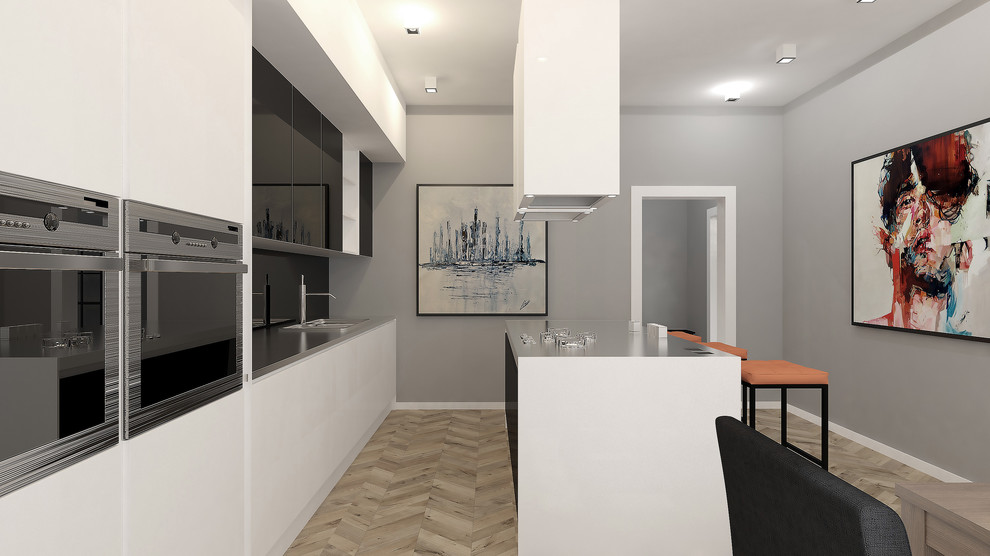 Апартаменты в скандинавском стиле для молодой семьи