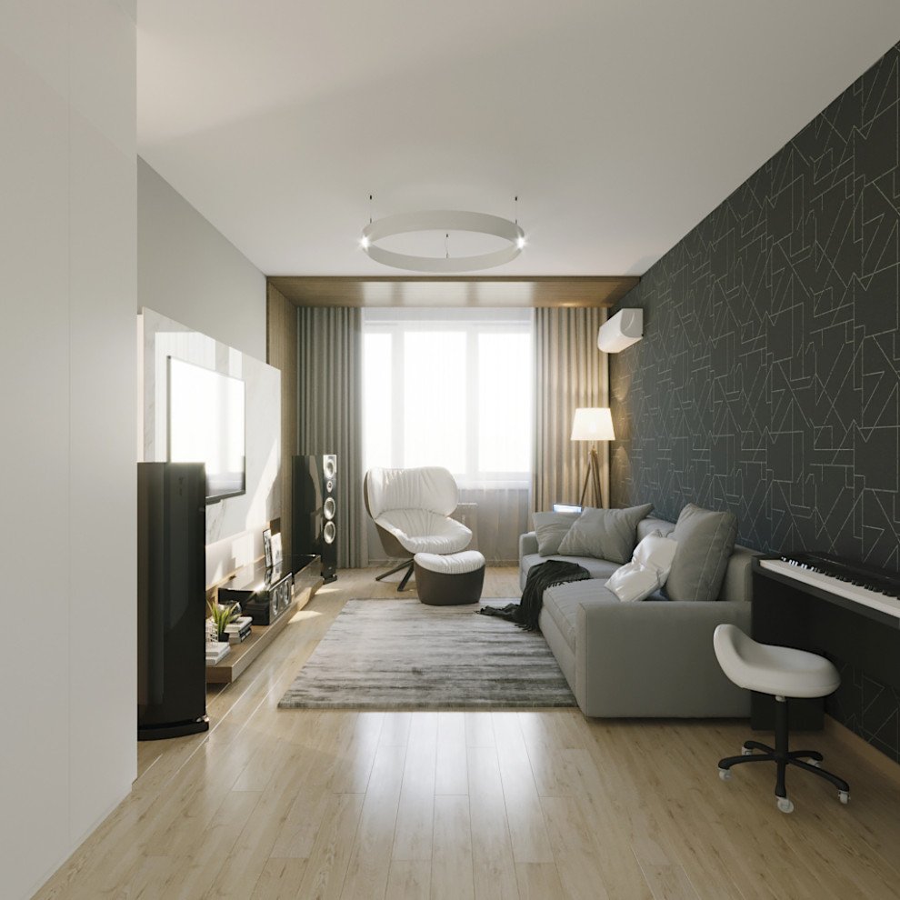 Обложка проекта: проект "Республика" квартира 100м2 2019год