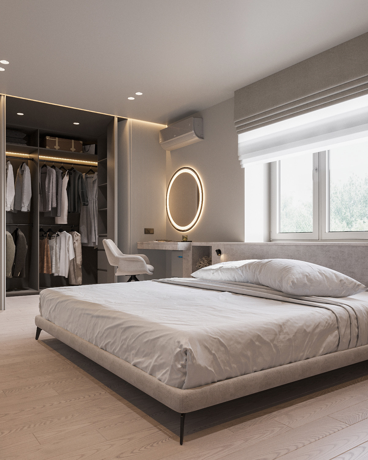 Дизайн квартиры 140м² в Красноярске, ЖК "Александровский"