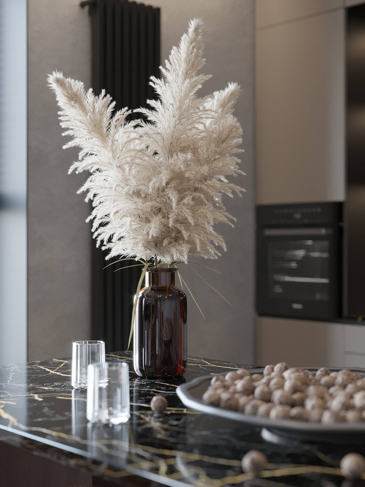 Обложка проекта: Современная кухня-гостиная в Чебоксарах