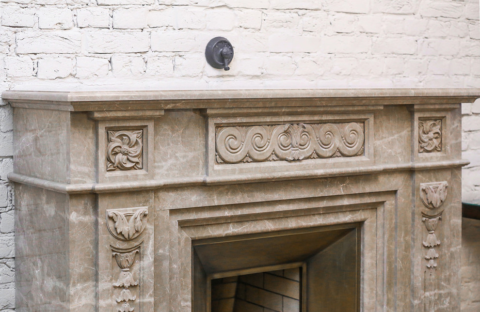 Камин "Бенуа" художественная резьба