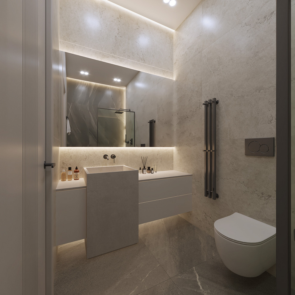 Современная эклектика: 3-комнатная квартира 93 м2