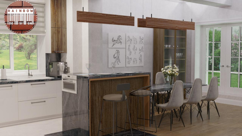 Обложка проекта: Современный брутальный стиль в доме