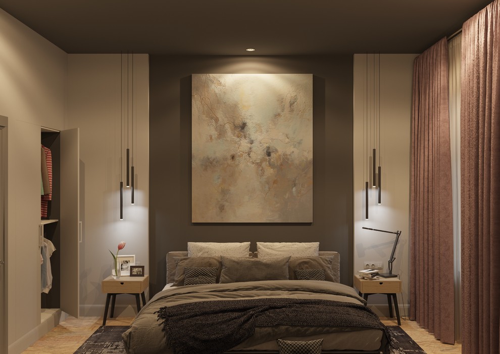 Современная квартира в центре Челябинска.