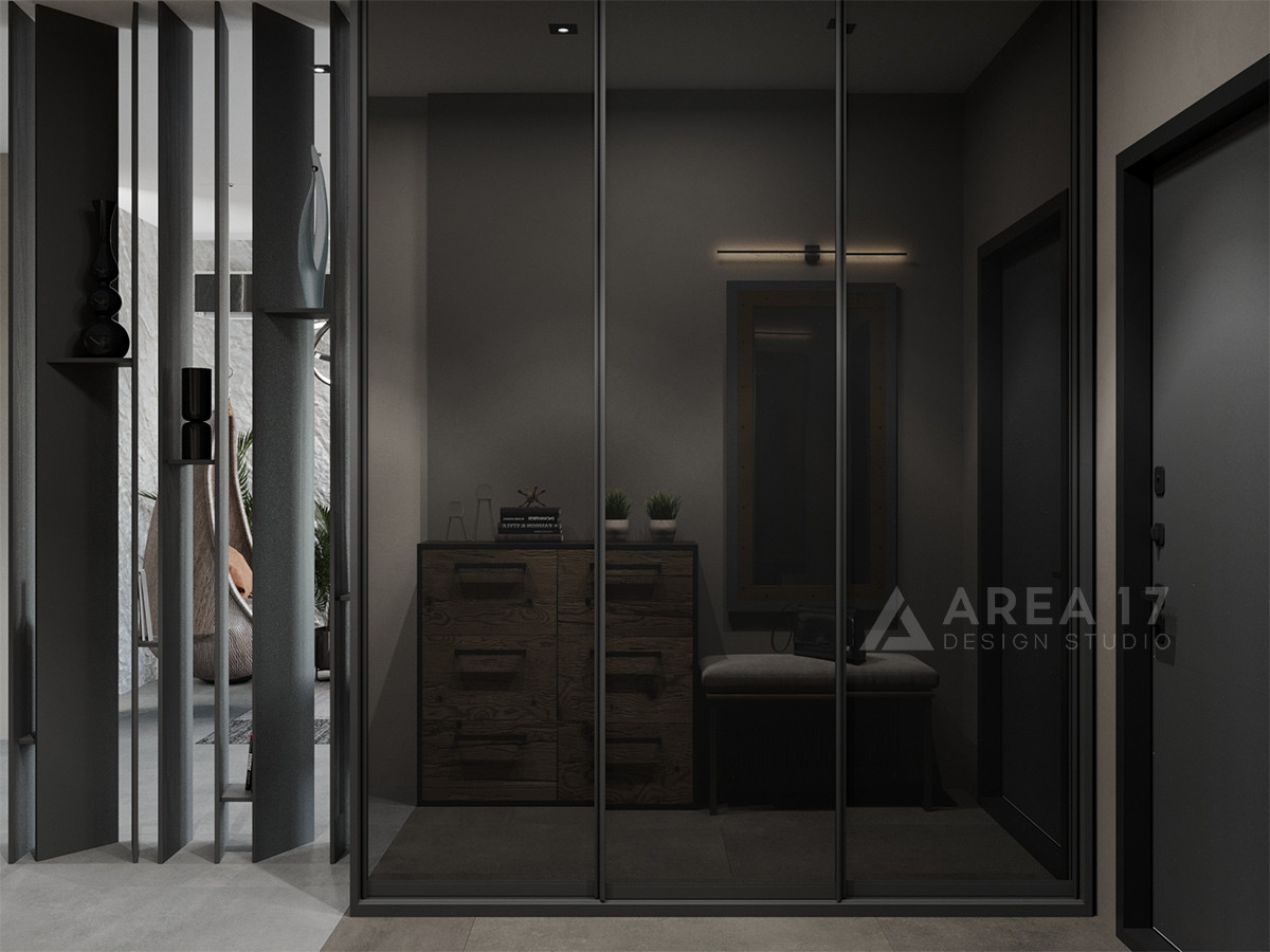 Интерьер дома с элементами Лофта