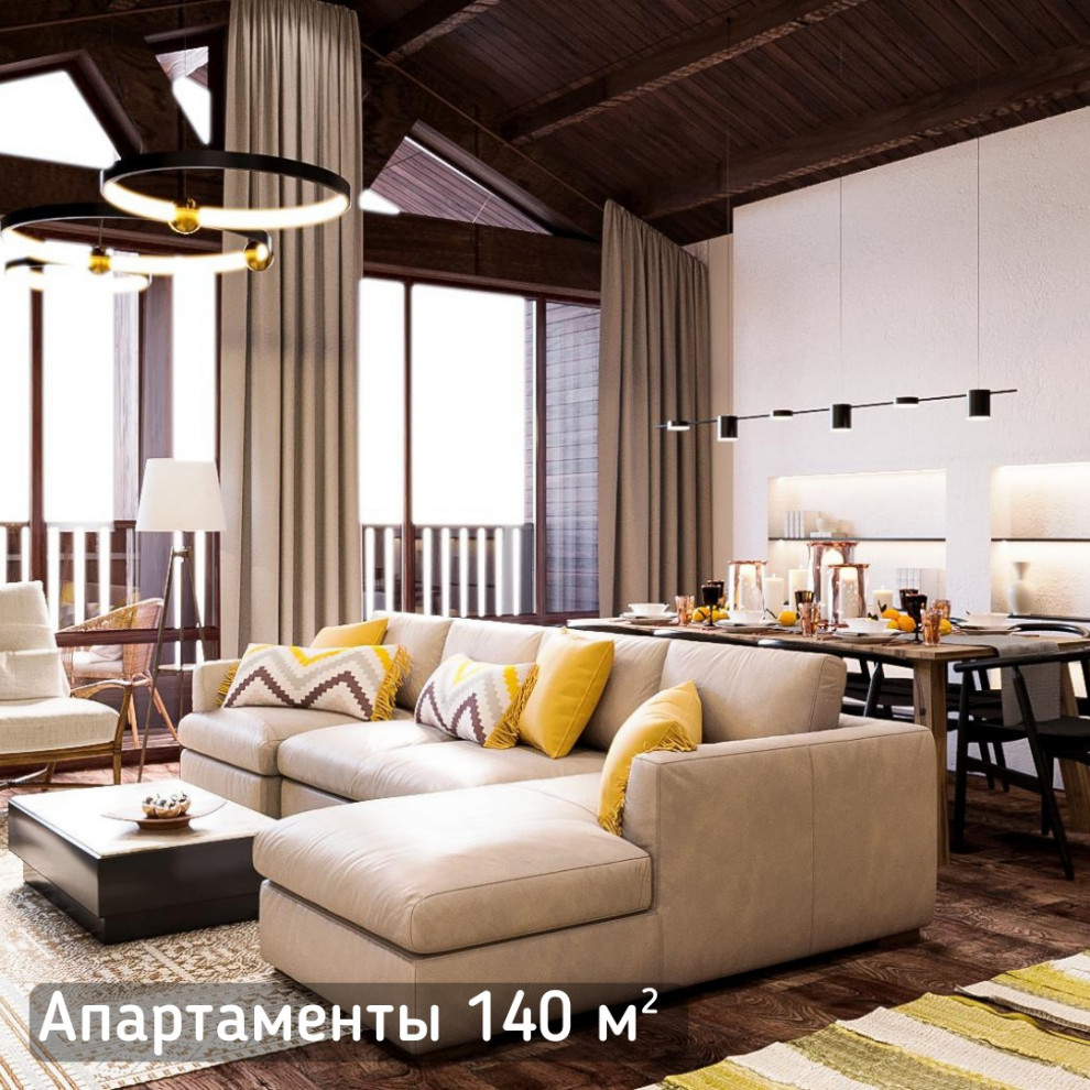 Обложка проекта: Апартаменты на Дачном шоссе