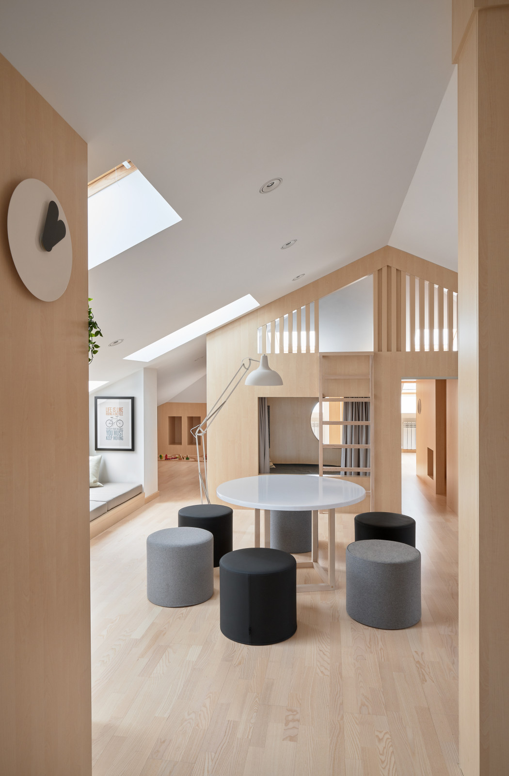 Мансарда для детей. Дизайнер Татьяна Виталина. Публикация AD