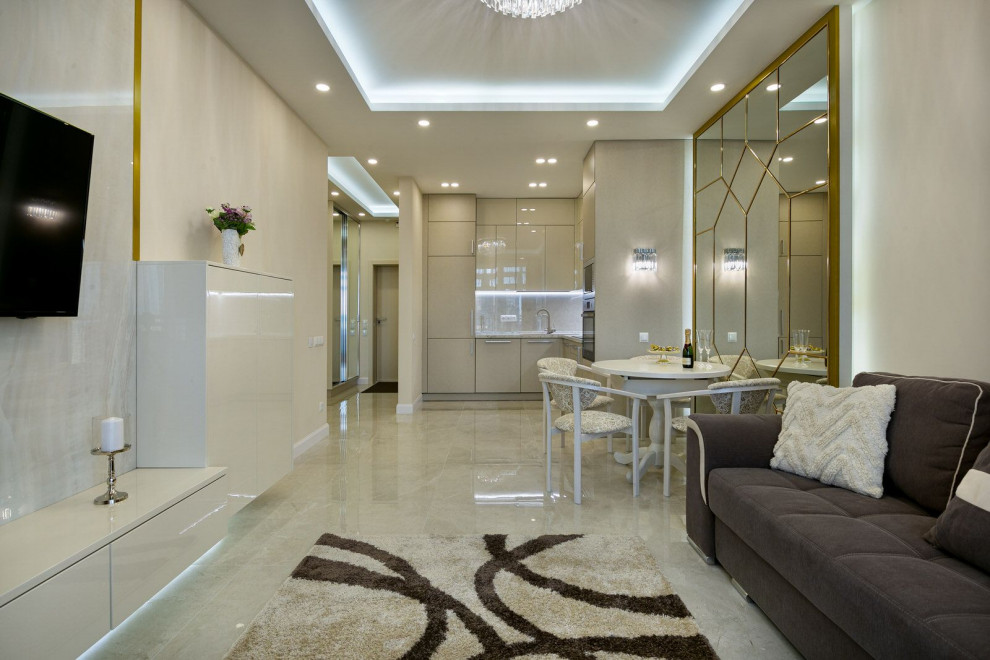 Ремонт в современном стиле в новостройке