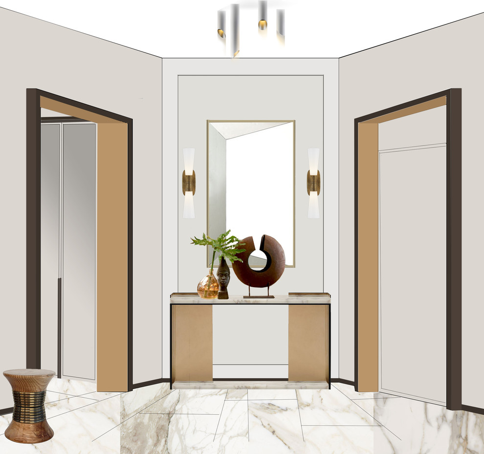 Коллаж прихожей