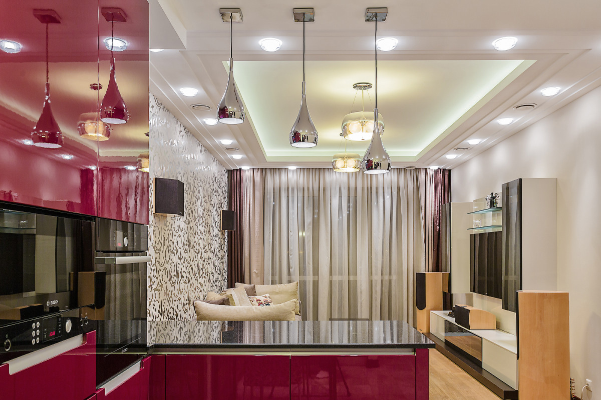 Современная квартира с одной спальней