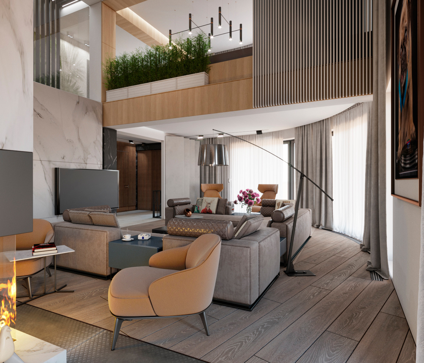 Частный дом. 360 м2