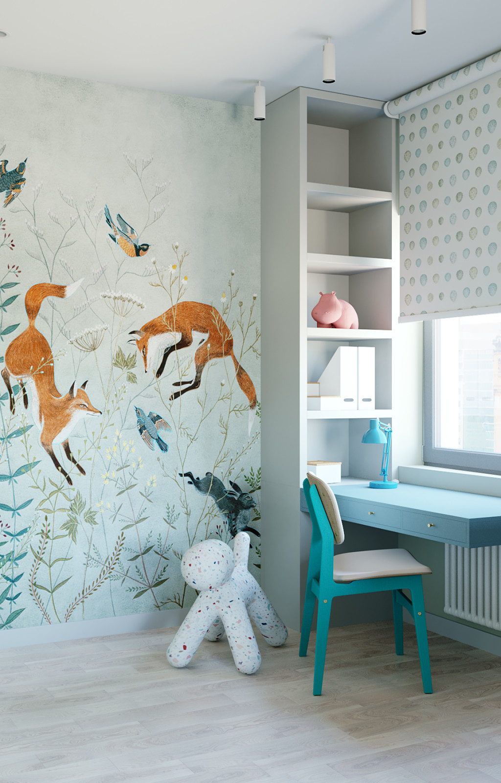 Трехкомнатная квартира в спокойных тонах