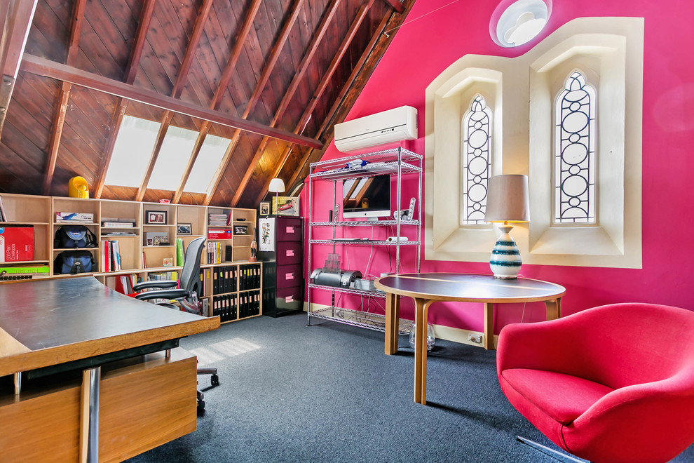 Houzz Австралия: Буйство красок в здании бывшей церкви