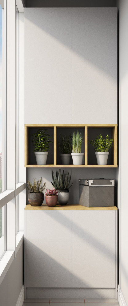 Меблировка студии 19 кв.м.