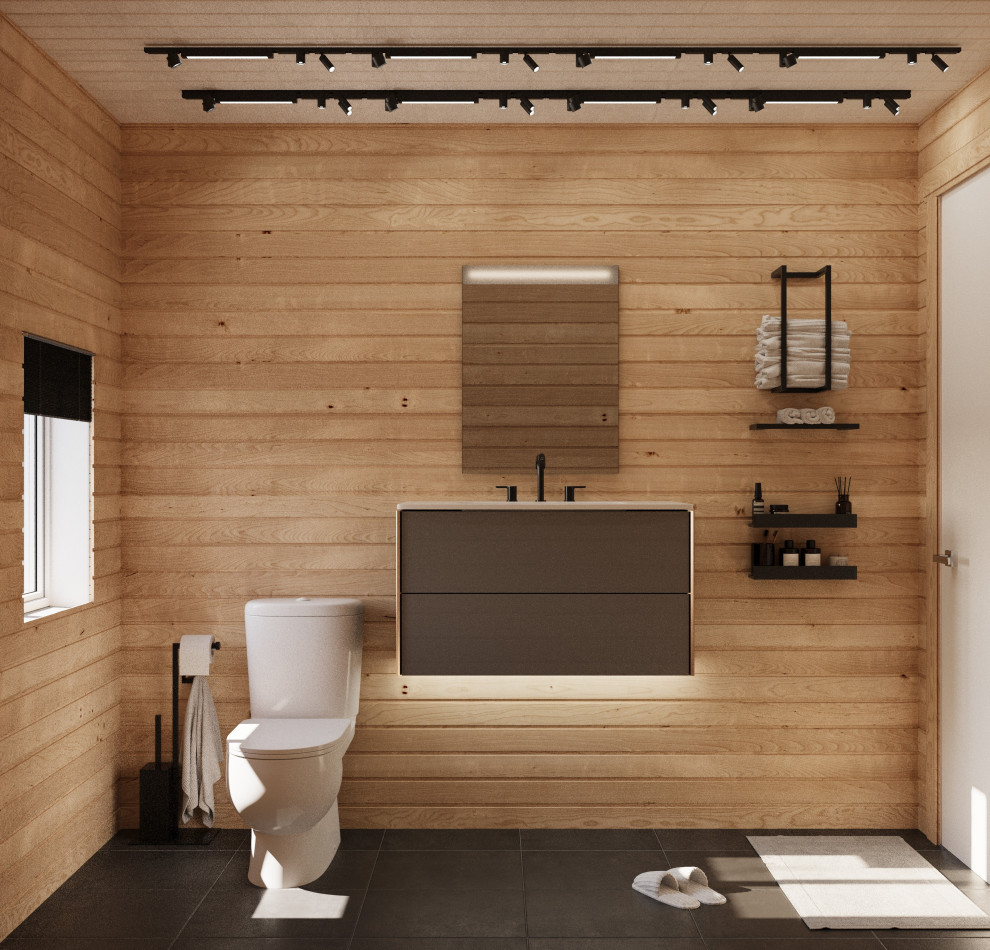 Обложка проекта: Дизайн ванной комнаты