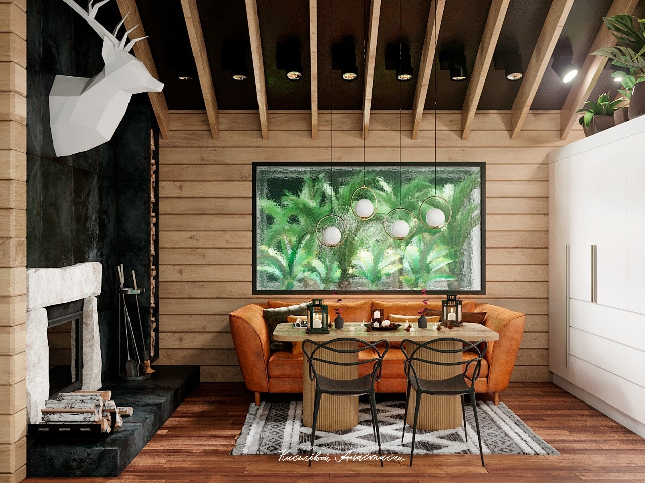 Обложка проекта: Проект SPA-комплекса в загородном доме г. Новосибирск