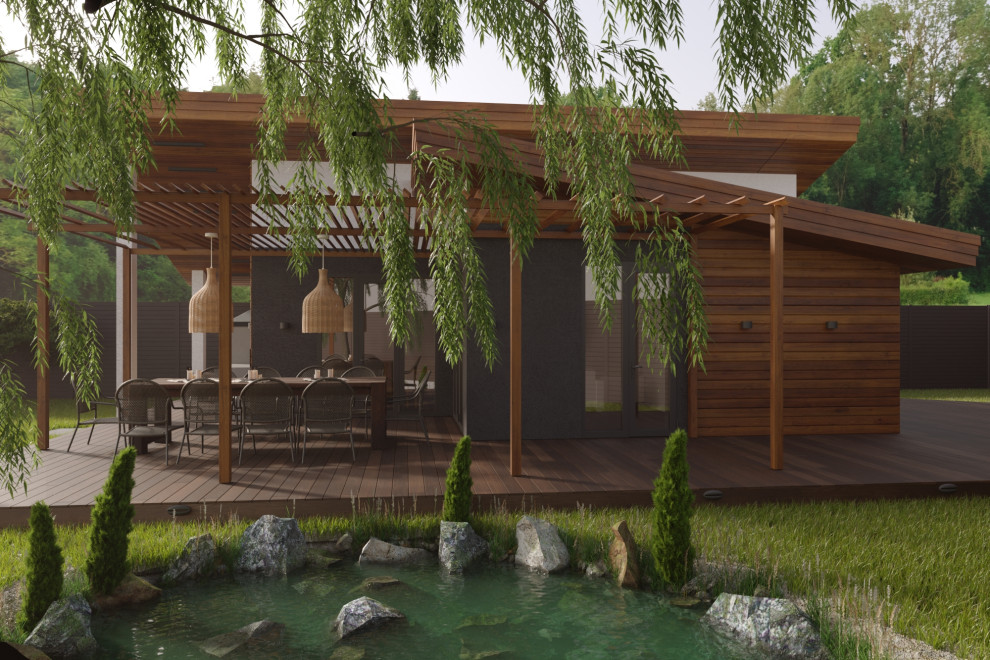 Беседка в КП Карасеозерский 1