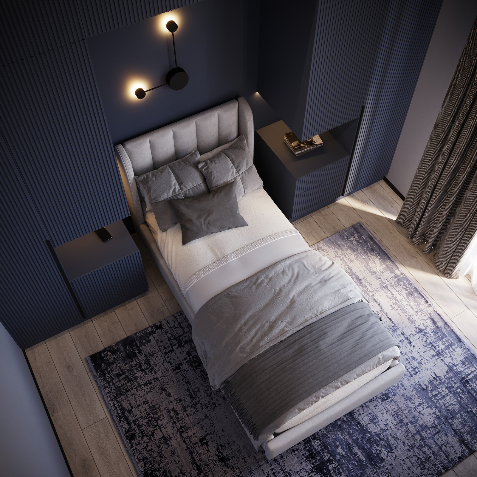 Проект загородного дома "Голубая лагуна"