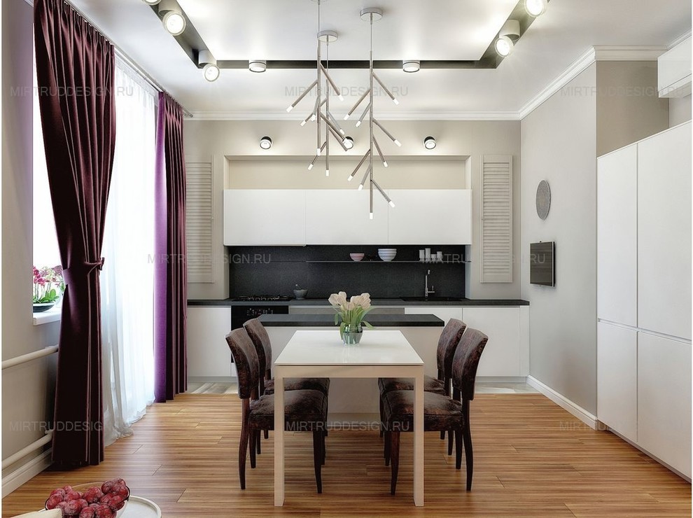 Обложка проекта: 3к квартира ЖК Донской Олимп