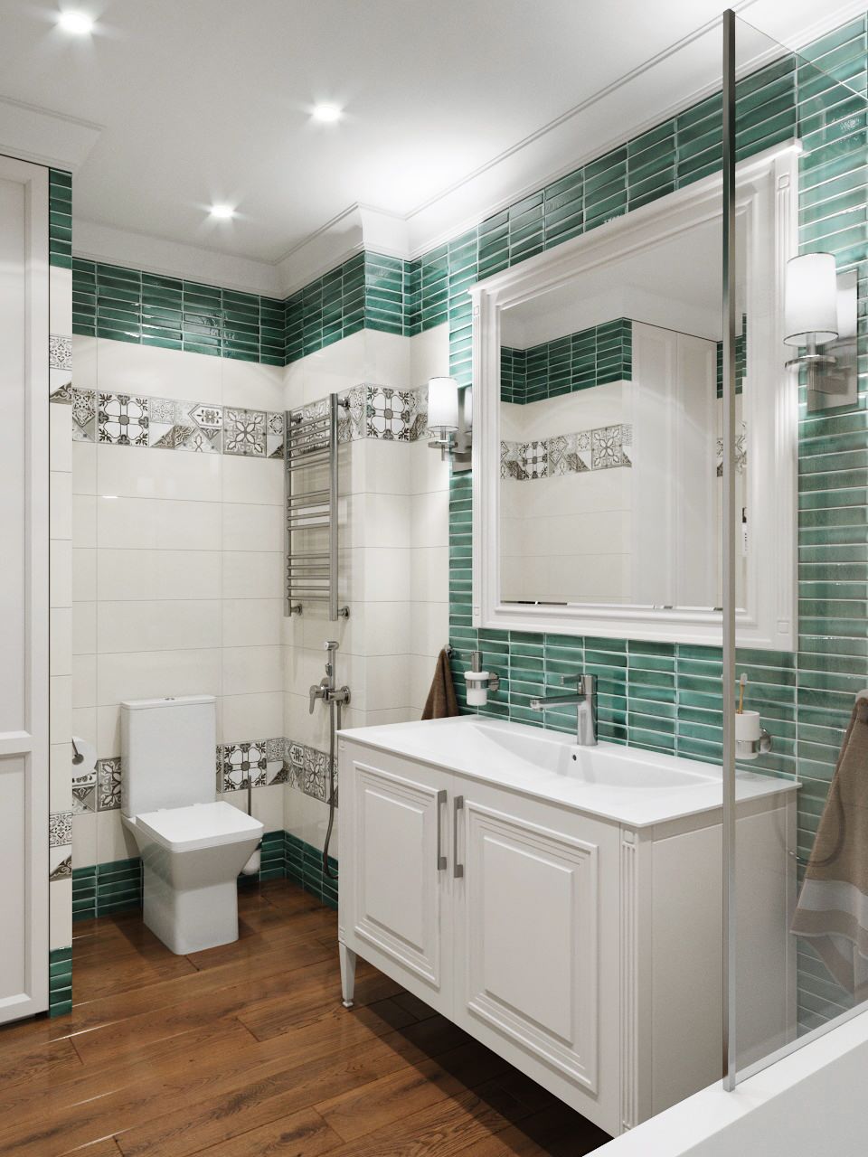 Проект ванной комнаты в Архангельске