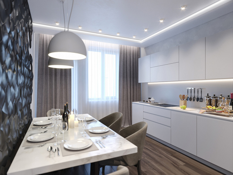 Дизайн интерьера таунхауса (дер.Глазково)