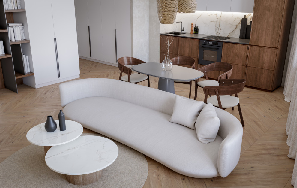 Кухня-гостиная