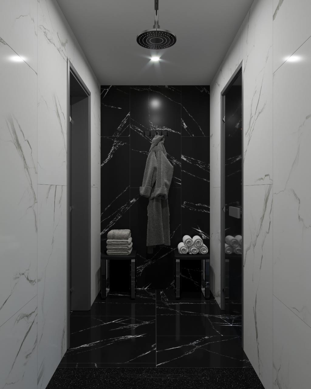 Баня в загородном доме в Можайском районе