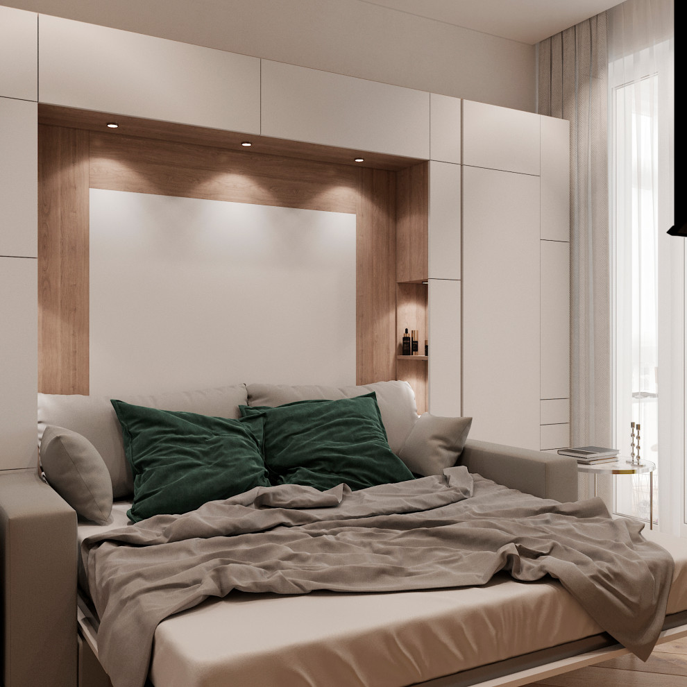 Дизайн-проект квартиры общей площадью - 86 м.кв. в г. Химки, ЖК "Маяк"