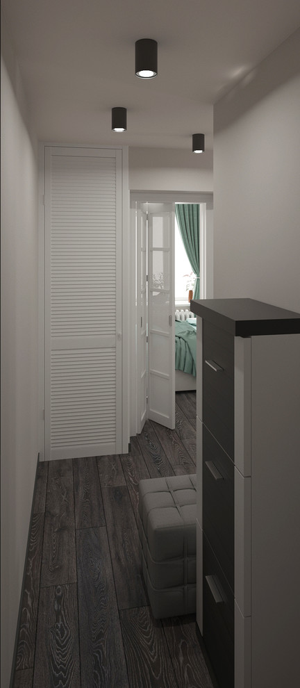 32 КВАДРАТА. Перепланировка из однушки в двушку в индивидуальном стиле.