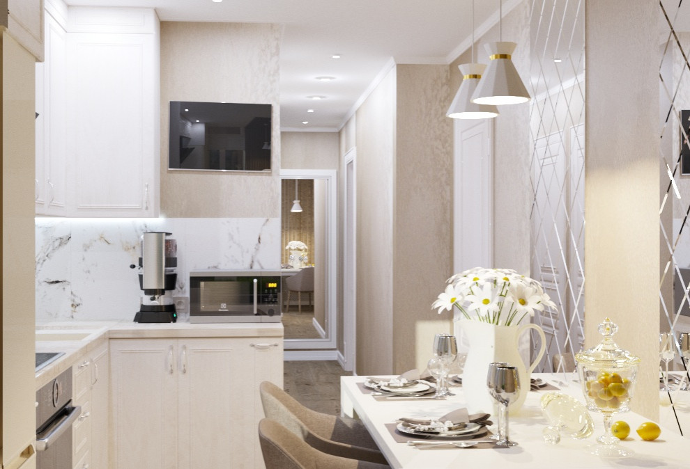 3-комнатная квартира " Шоколадное настроение"