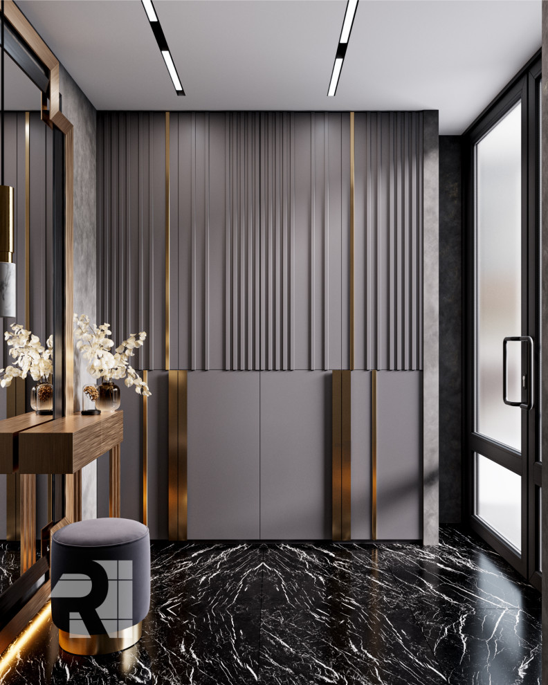 Дизайн салона красоты в стиле современный ар-деко