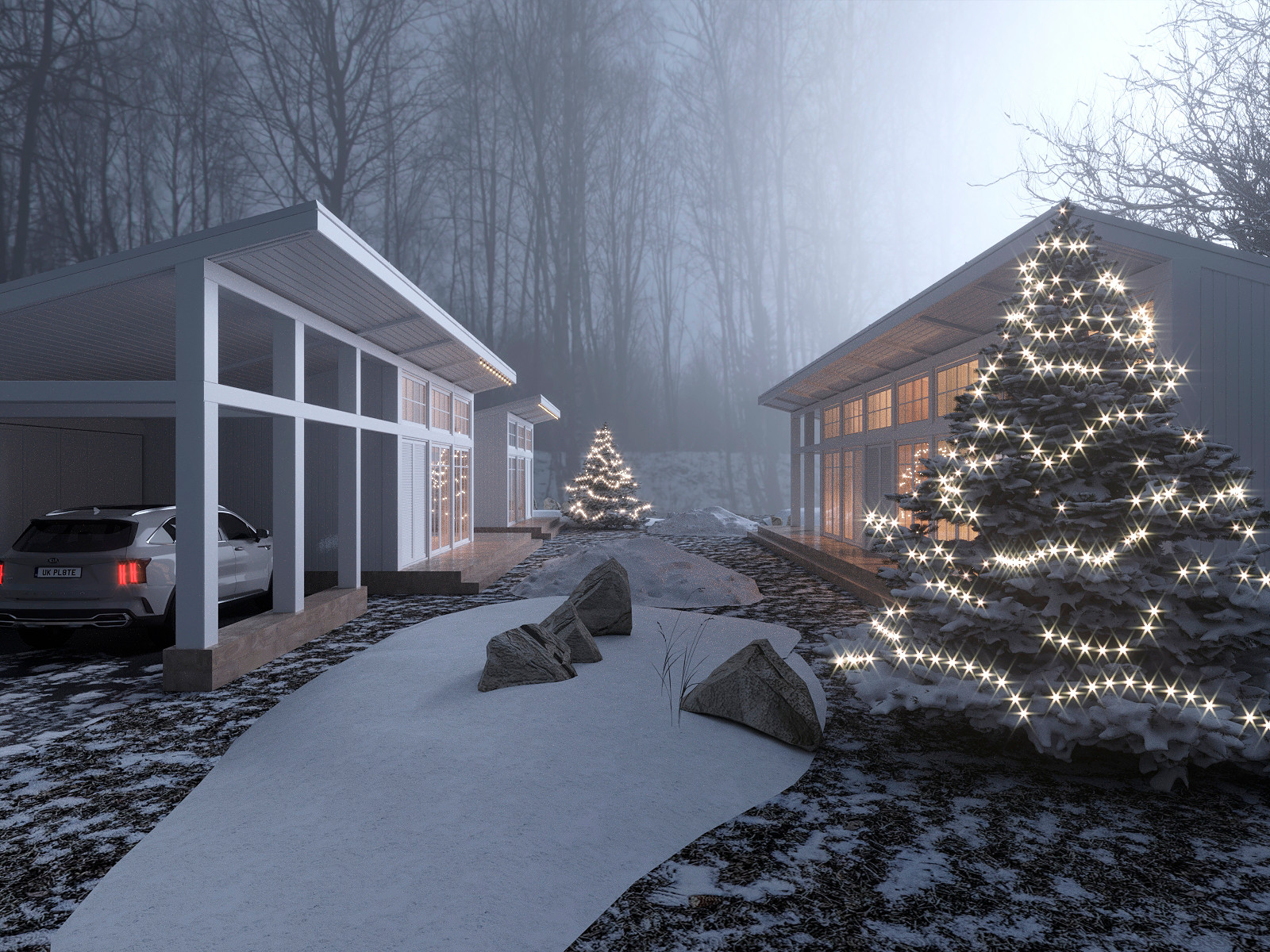 Модульная дача. Проект недорогого дачного дома