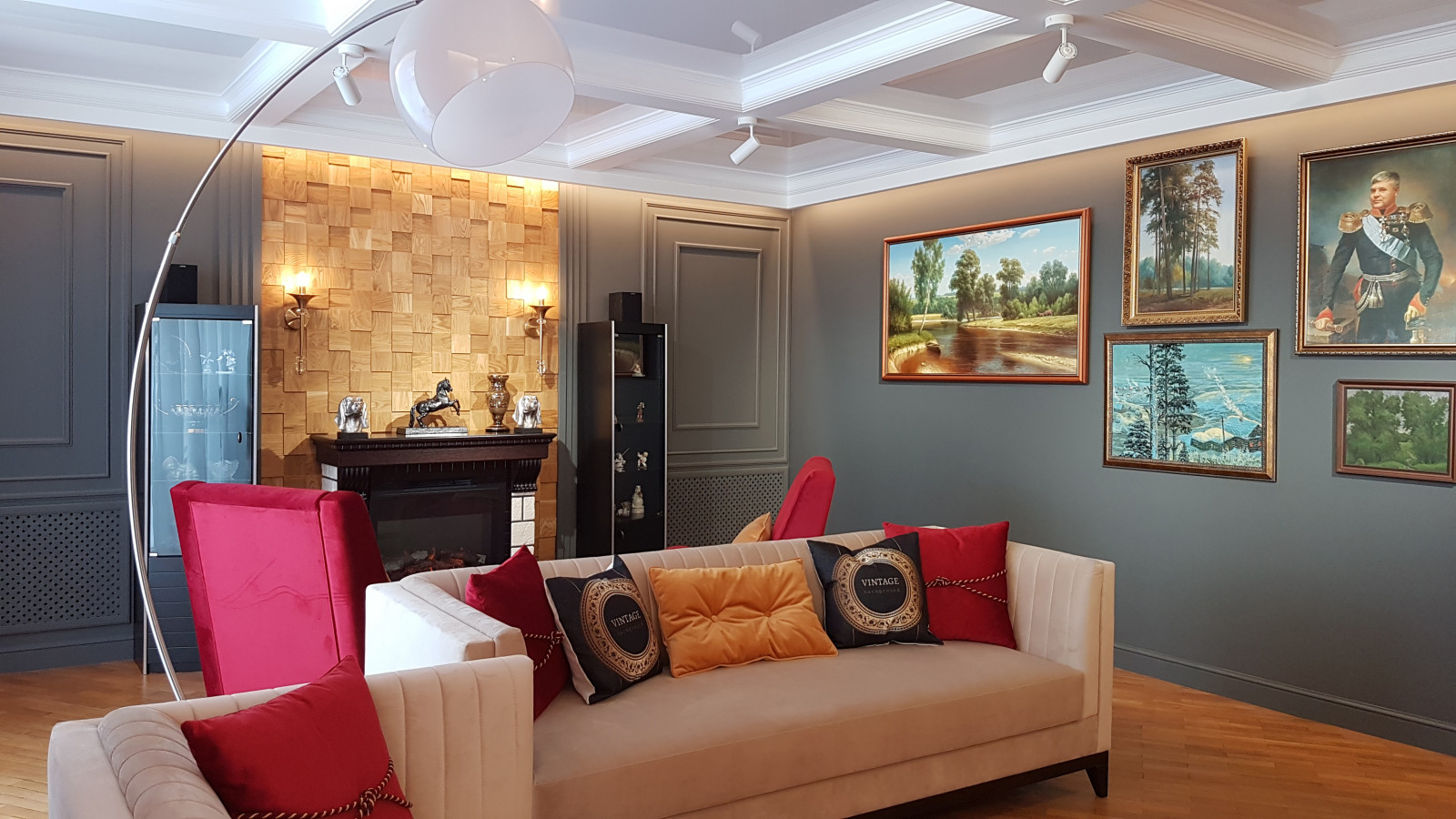 Обложка проекта: ПРЕОБРАЖЕНИЕ ГОСТИНОЙ В БОРОВОМ МАТЮШИНО