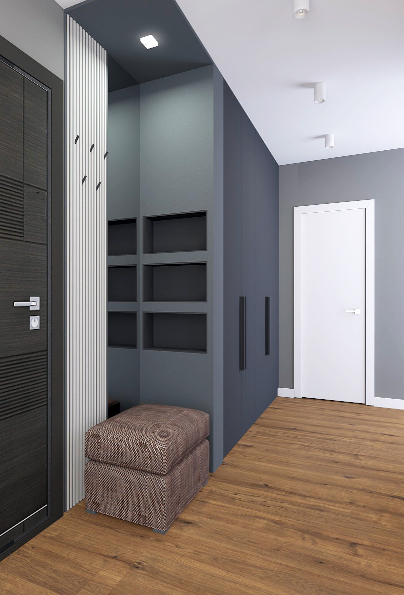 Обложка проекта: в сером