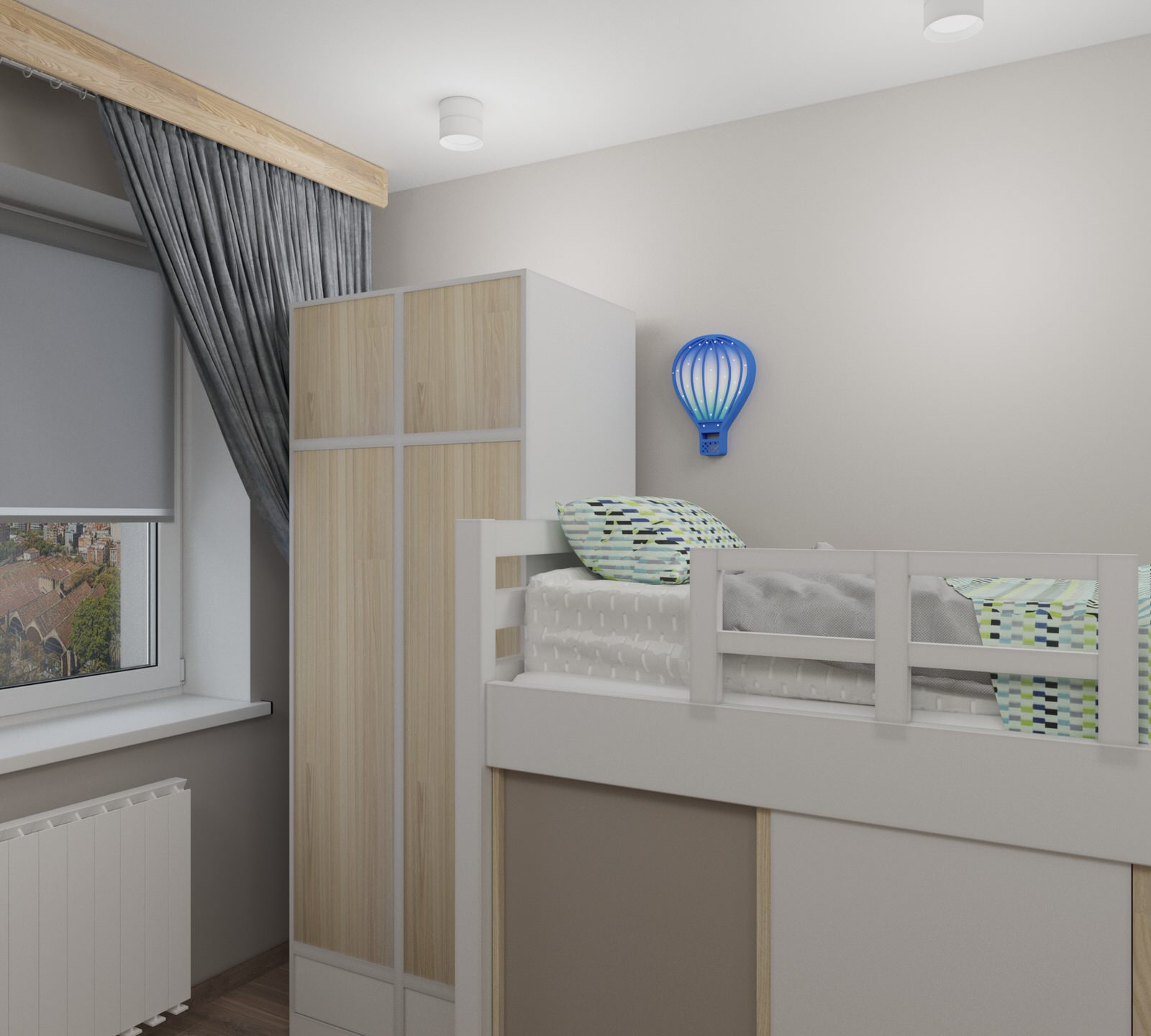 Квартира в современном стиле со скандинавским настроением