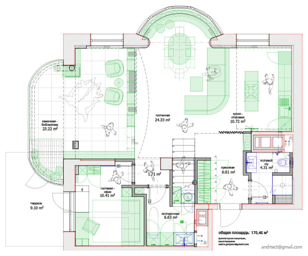 First level plan